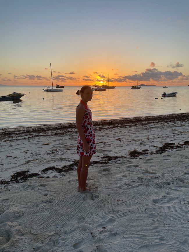 Grand Anse sunset