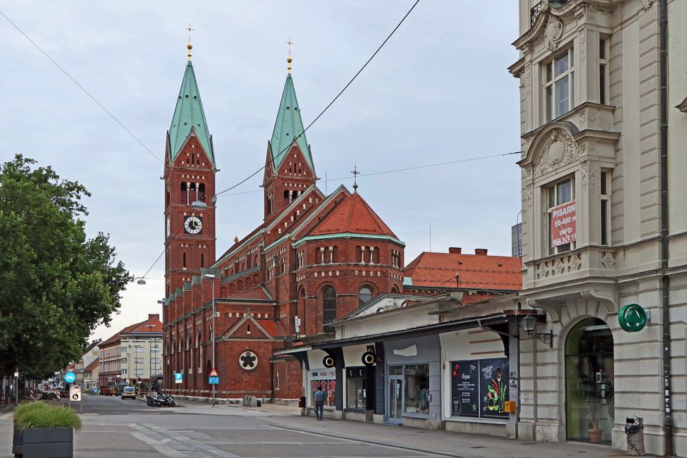 Die Franziskanerkirche.