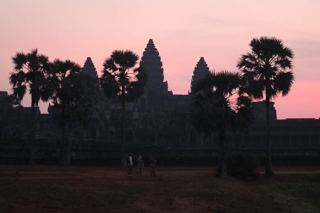 The sunrise at Angkor Wat #2.