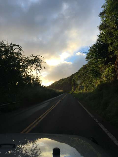 Sunset in West Maui
