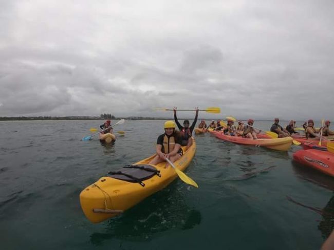 Our kayak group