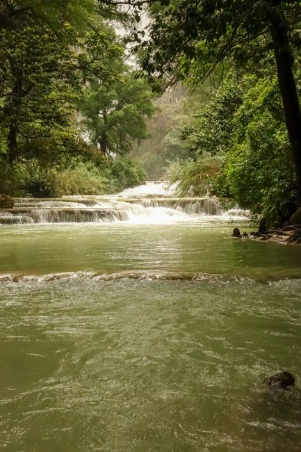 Ausflug zu den Wasserfällen 'El Chiflon'. 