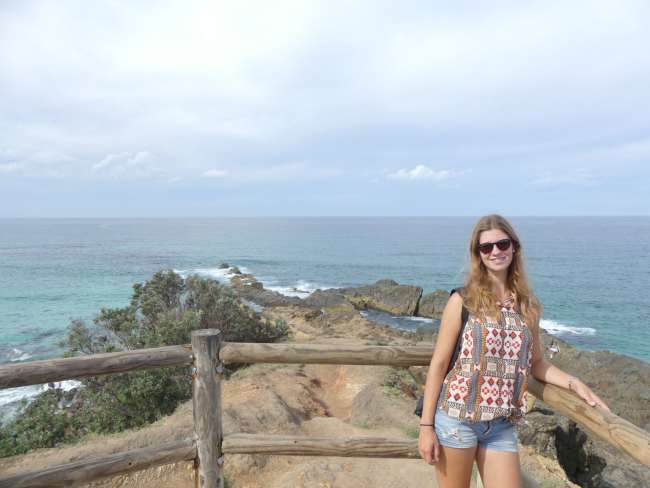 Viewing platform at the easternmost point of Australia