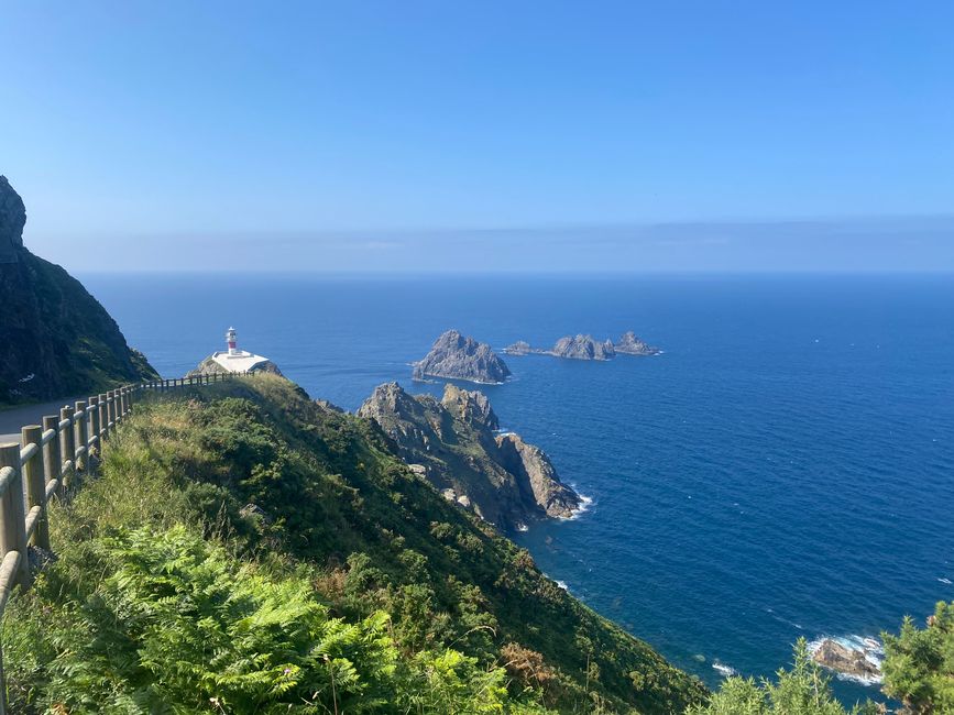 Galicia, Costa Verde ary trano amin'ny alàlan'ny Dune du Pilat