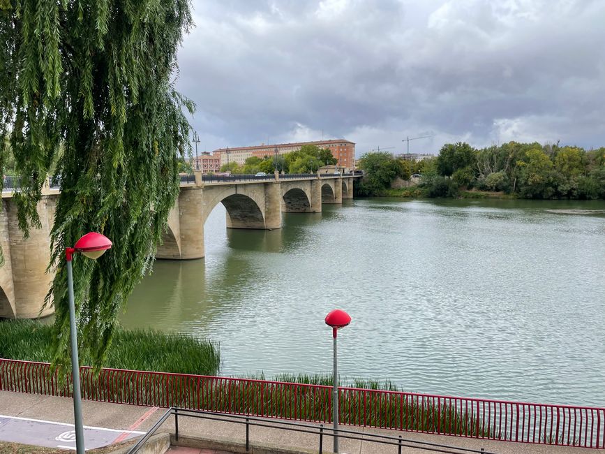 The Ebro in Logroño