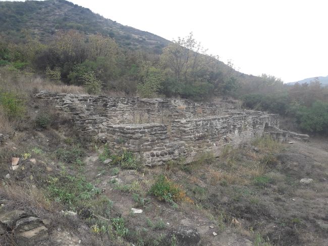 first remains of Armaztsikhe-Bagineti
