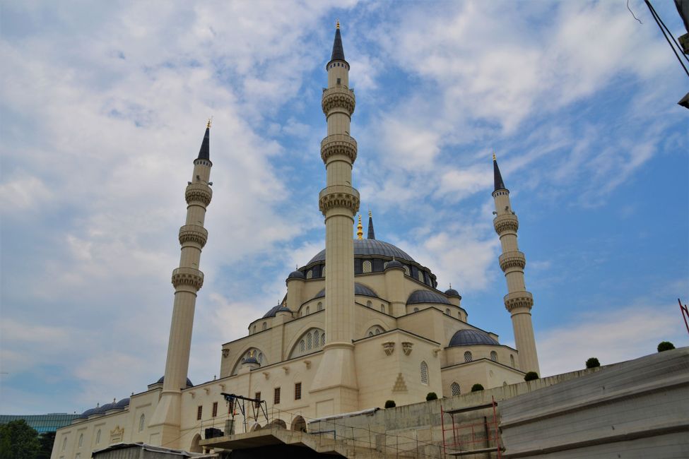 The Central Mosque in Tirana