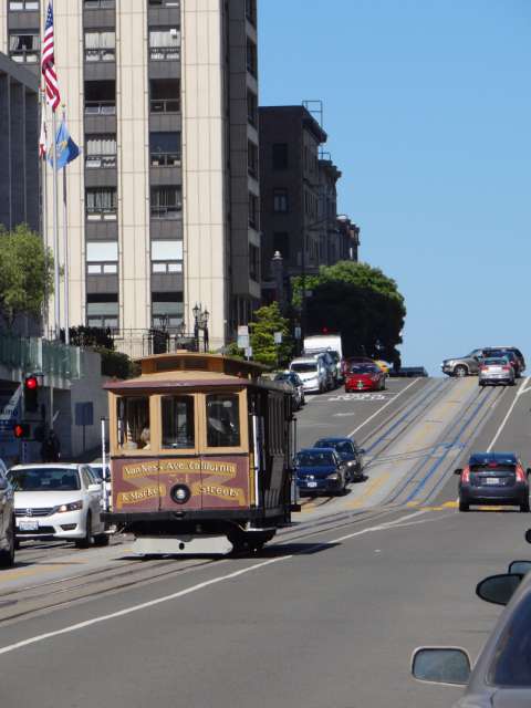 Die berühmten Strassenbahnen von San Francisco