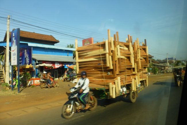 Kambodža 2. deň: Cesta do Siem Reap
