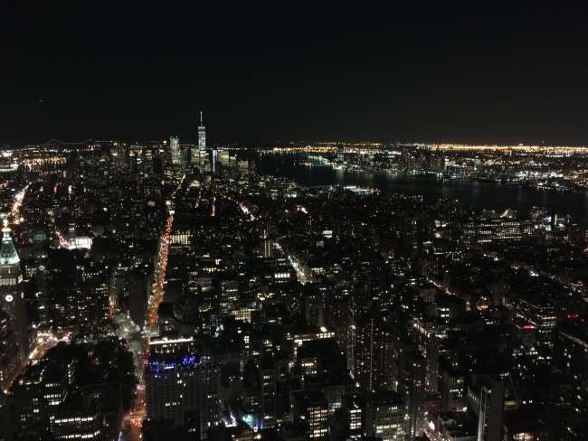 NY bei Nacht