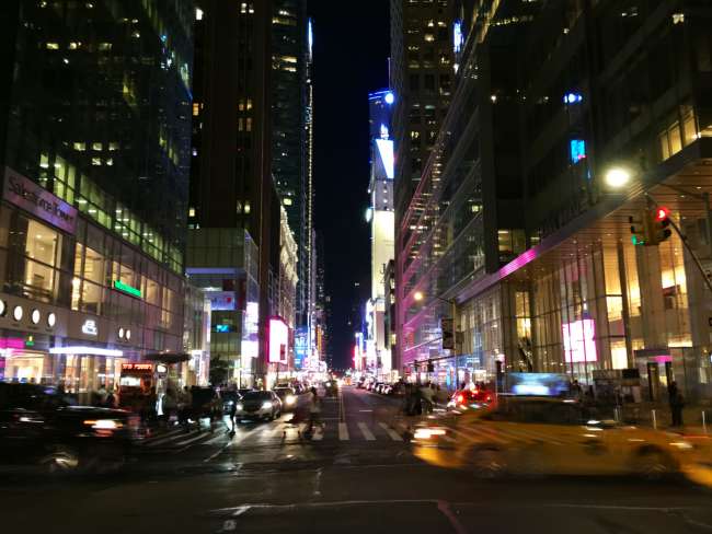 NY bei Nacht