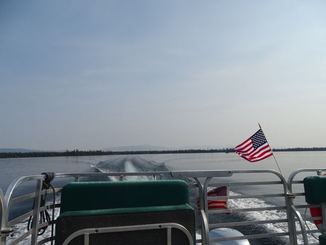 Private boat tour on Jenny Lake