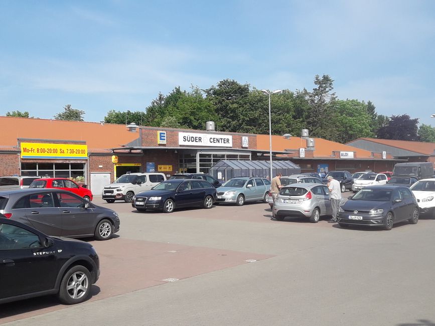 Shopping street Süderbarup