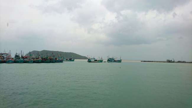harbor on Koh Phangan
