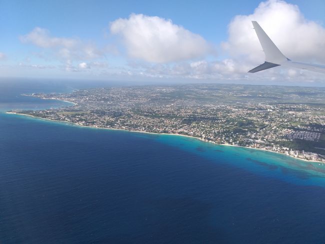 Approach to Barbados