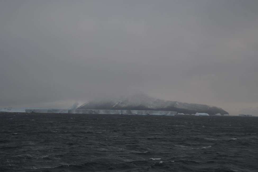 Letzter Blick zur Antarktis