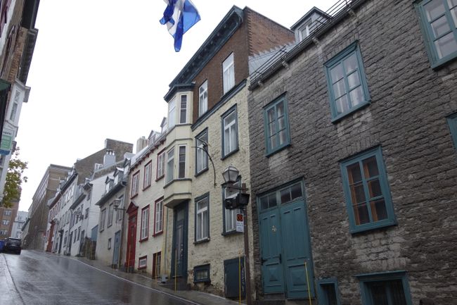 Street view of Old Quebec