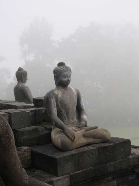 Buddha at Borobudur