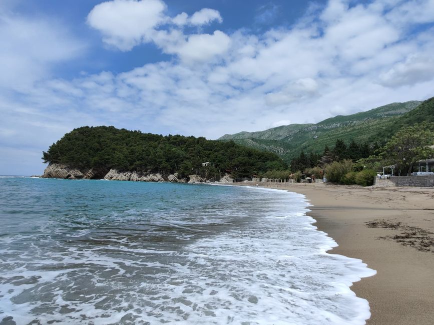 Naturbelassenere Küste Montenegros 