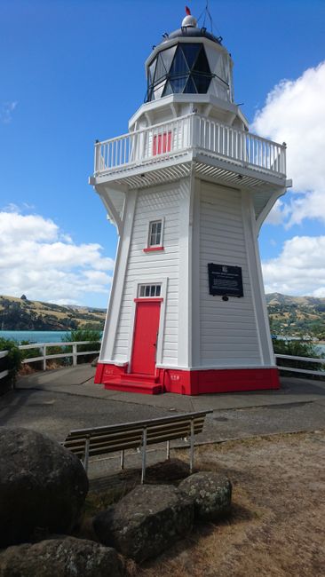 Lighthouse in Akaroa 