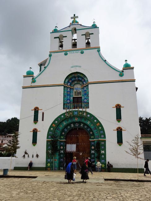 Entrance to the church