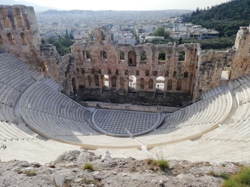 Odeon des Herodes Atticus an der Akropolis