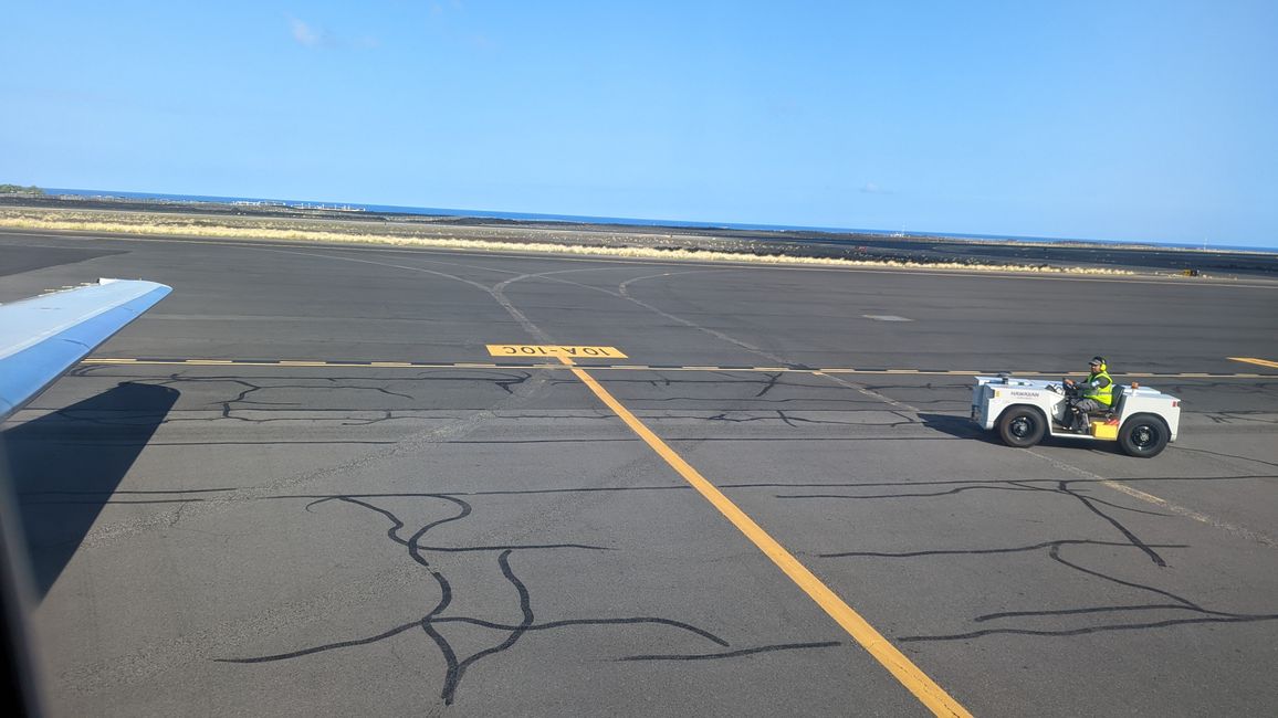 Day 16 Big Island - Kauai: Continuing flight with malfunctions...