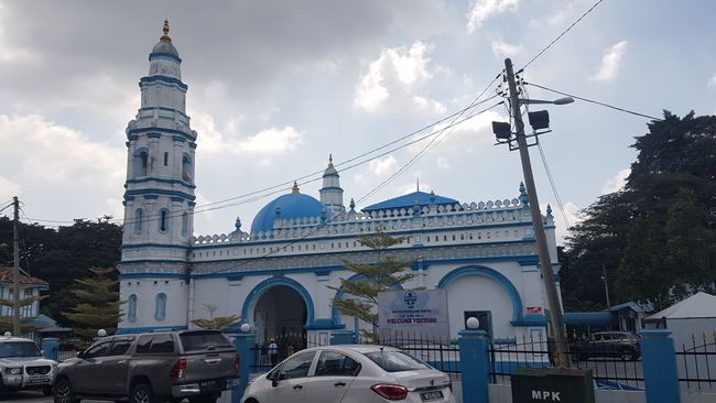 The city center of Ipoh.