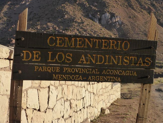 The cemetery of the Andinistas