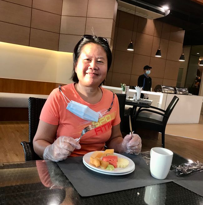 19. Tag - Frühstück in Phuket