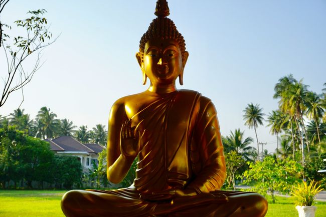 Buddha Nähe Samut Songkhram