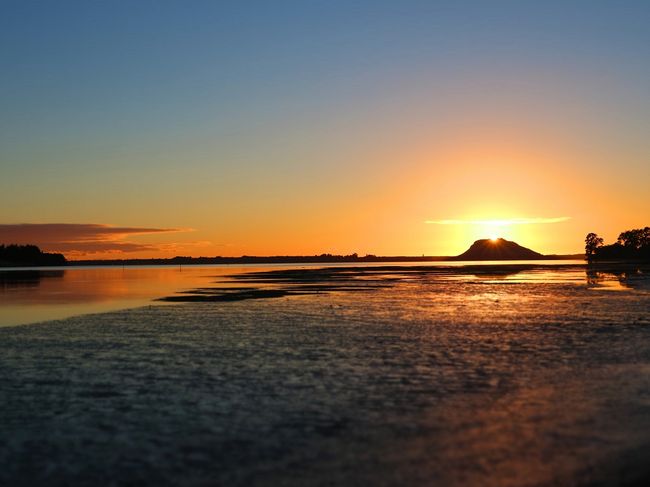 Sonnenaufgang, Mount Maunganui 