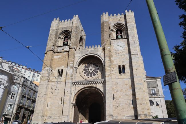 Sé Kathedrale in der Altstadt Alfama.