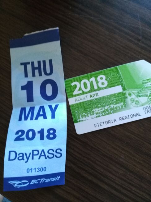 Day and monthly ticket