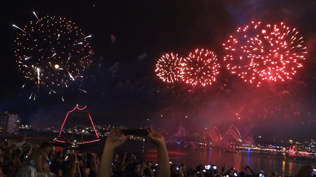 Spectacular fireworks