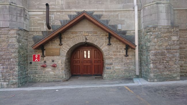 Seiteneingang der Basilique Notre-Dame, Montreal 