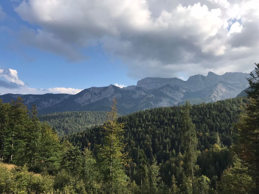 Hiking at Lake Achensee