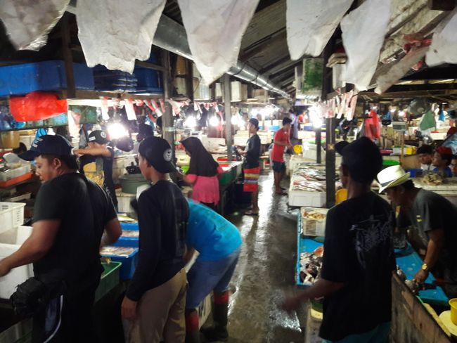 Jimbaran fish market 