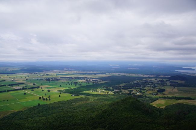 View from the summit of Mount Tauhara