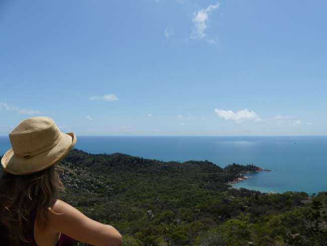 View over Magnetic Island and the sea