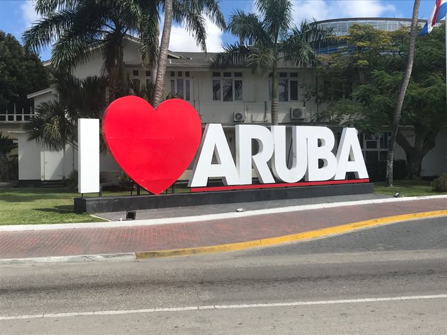 The island of Aruba
