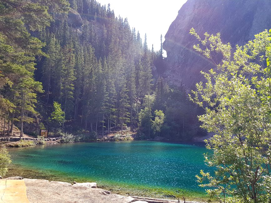 Another story from the camper & emerald-colored lakes