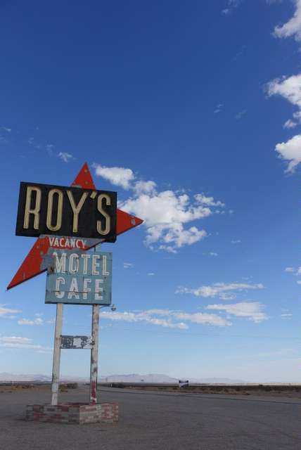 A motel on the historic Route 66