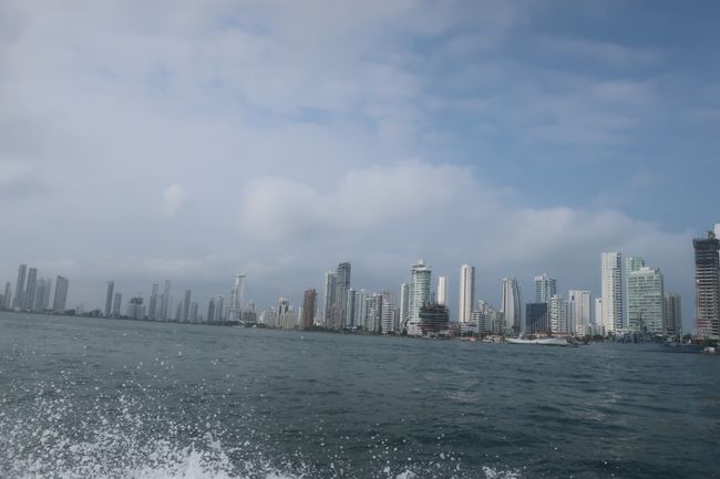 Cartagena vom Boot aus