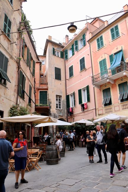 Cinque Terre: Monterosso y Vernazza, 25.9.2019