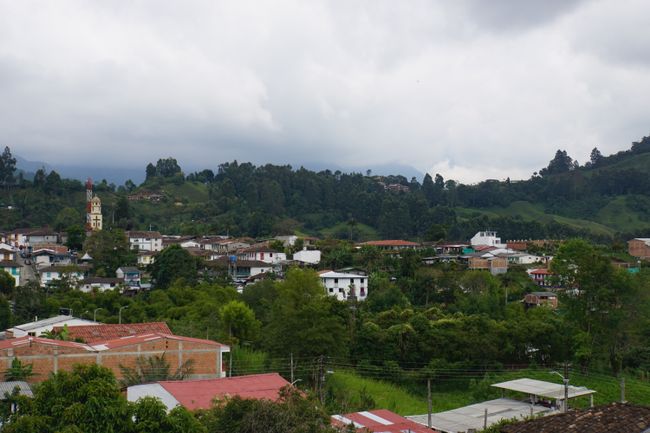 In the coffee triangle of Colombia - Salento