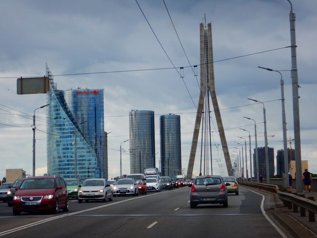 moderne Seite von Riga