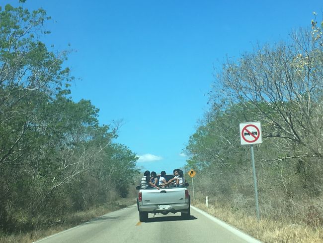 Mexican way of traveling...