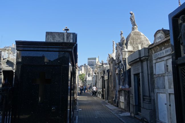 Der Friedhof in La Recoleta