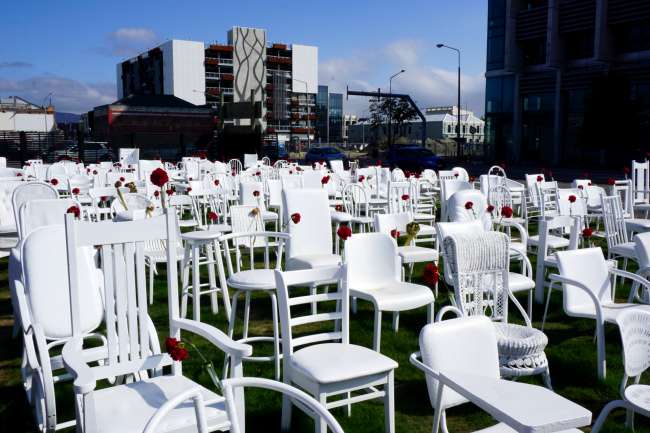 185 empty chairs (Christchurch)